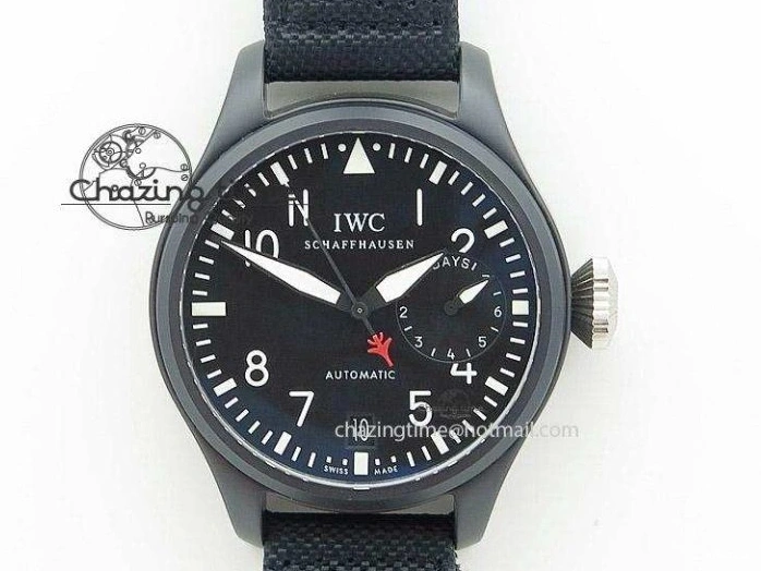 MIROTIME 0117 Big Pilot IW329802 M+F 1:1 Best Edition Green Dial on Green Nylon Strap MY Unique 7002